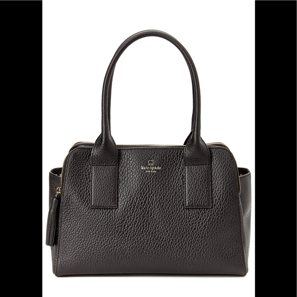Kate Spade Southport Lydia Bag Satchel in Black